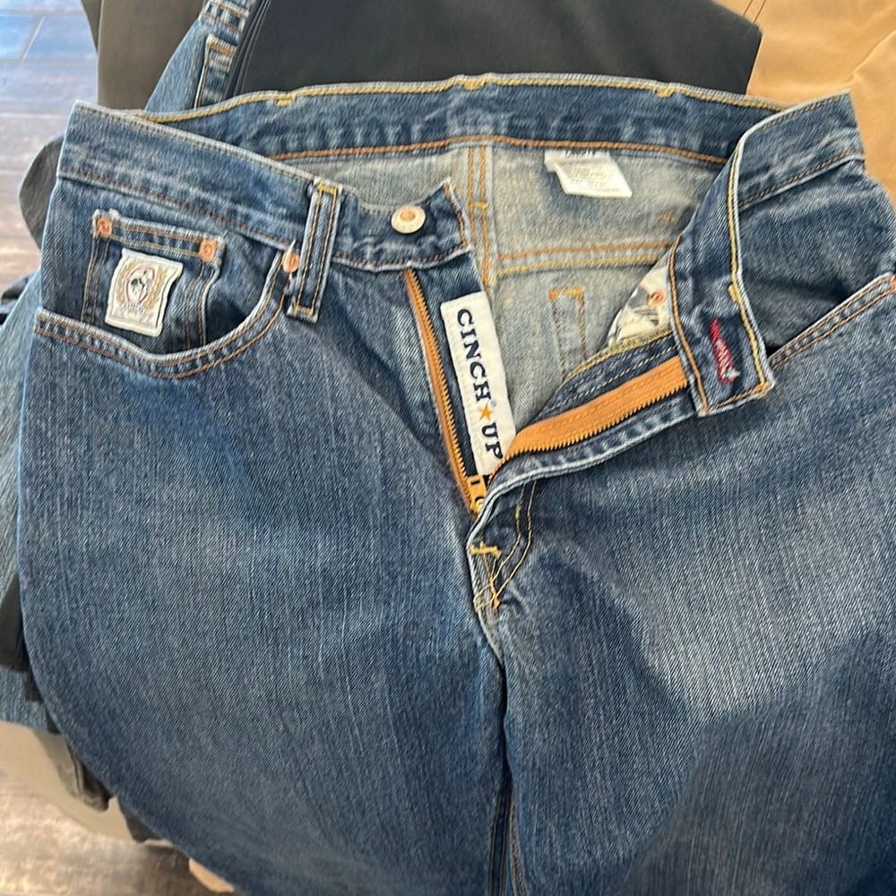 Cinch Blue Bootcut Jeans with Classic Style